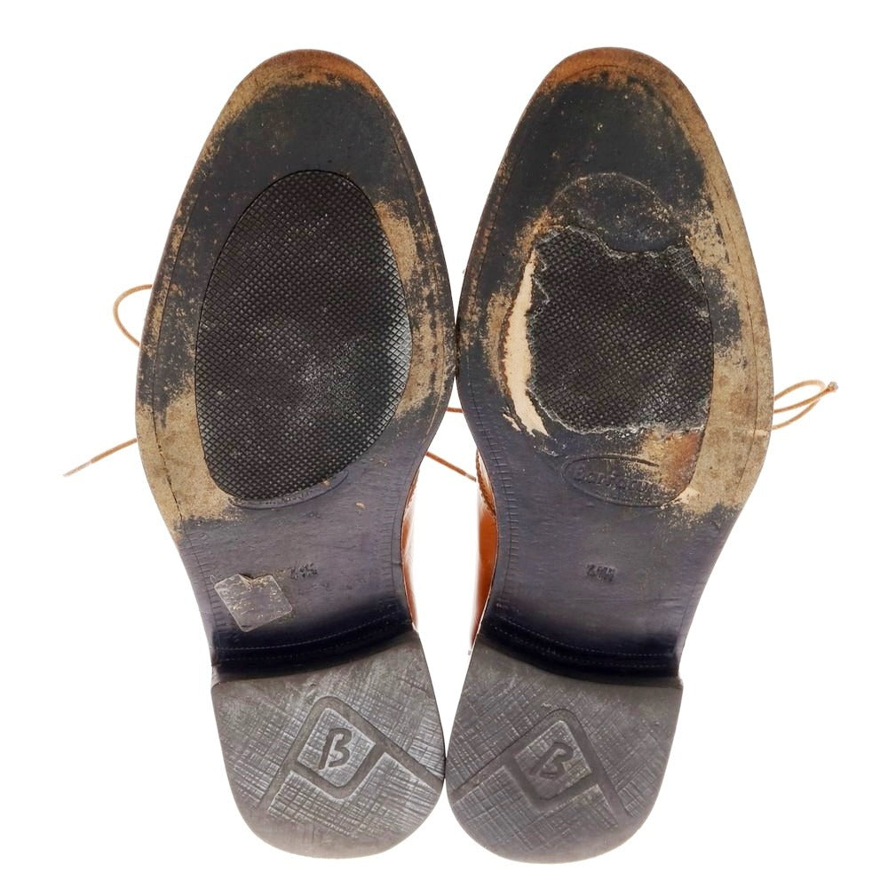 【中古】バラクーダ BARRACUDA レザーシューズ ライトブラウン【 41 1/2 】【 状態ランクC 】【 メンズ 】