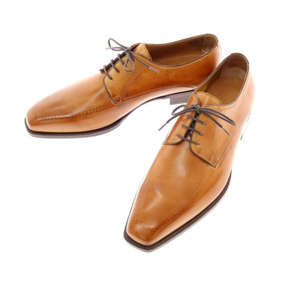 【中古】ボリーニ Bollini プレーントゥ ドレスシューズ ライトブラウン【 42 】【 状態ランクA 】【 メンズ 】