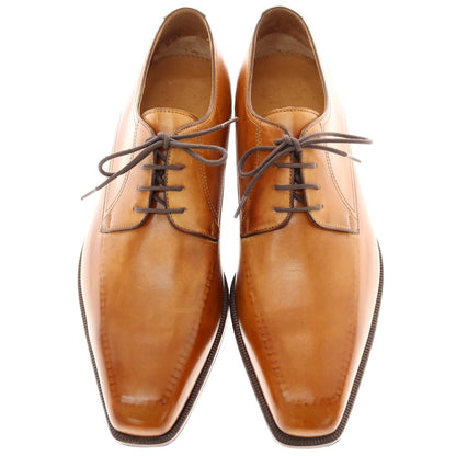 【中古】ボリーニ Bollini プレーントゥ ドレスシューズ ライトブラウン【 42 】【 状態ランクA 】【 メンズ 】