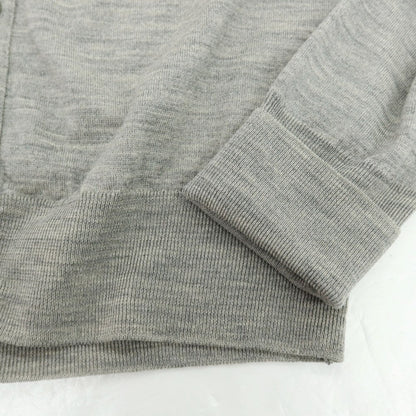 【中古】ジョンスメドレー JOHN SMEDLEY ハイゲージ ウール カーディガン グレー【 S 】【 状態ランクB 】【 メンズ 】