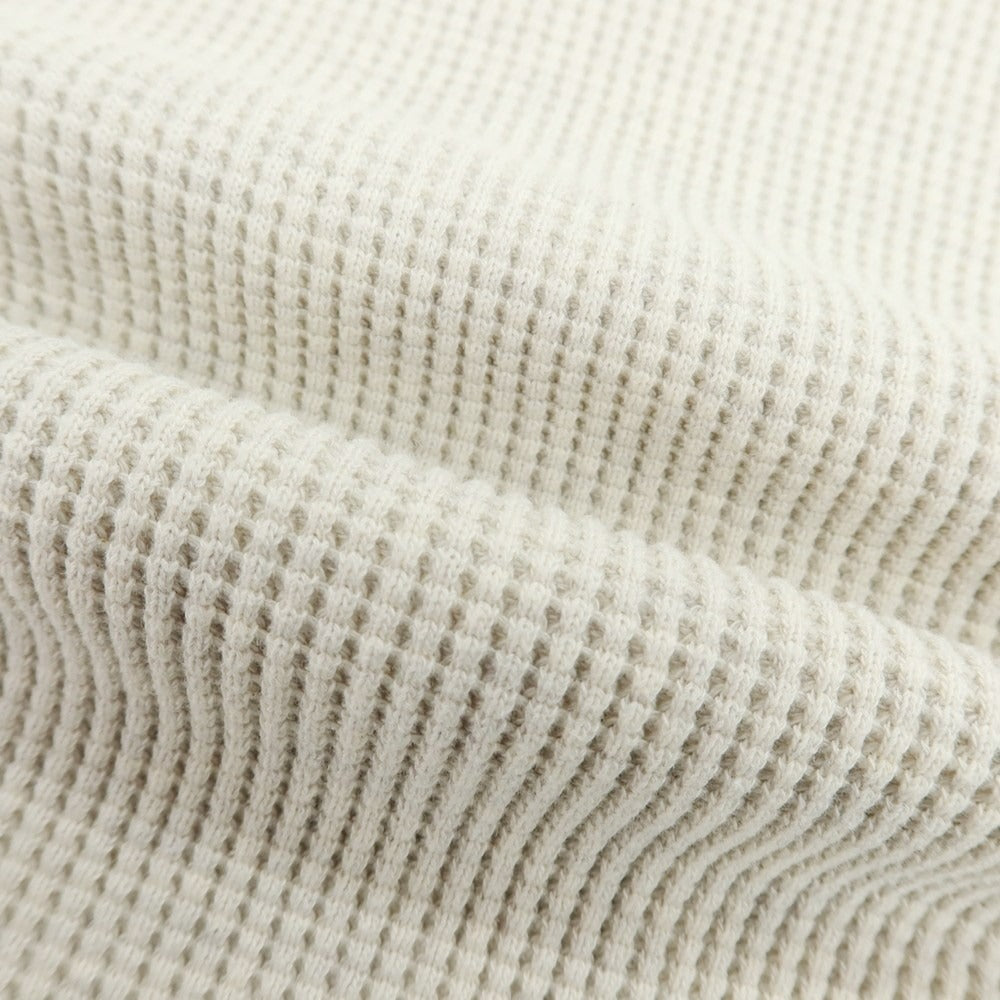 【中古】ビームス BEAMS コットン サーマル クルーネック 長袖Ｔシャツ オートミール【 M 】【 状態ランクA 】【 メンズ 】