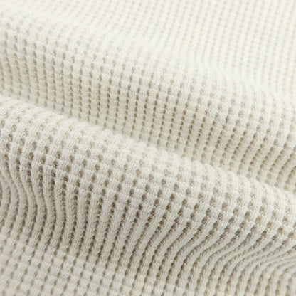 【中古】ビームス BEAMS コットン サーマル クルーネック 長袖Ｔシャツ オートミール【 M 】【 状態ランクA 】【 メンズ 】