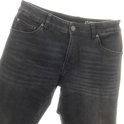 【中古】ピーティートリノ デニム PT TORINO DENIM SOUL ストレッチ コットンレーヨンポリエステル デニムパンツ ジーンズ ブラック【 29 】【 状態ランクC 】【 メンズ 】