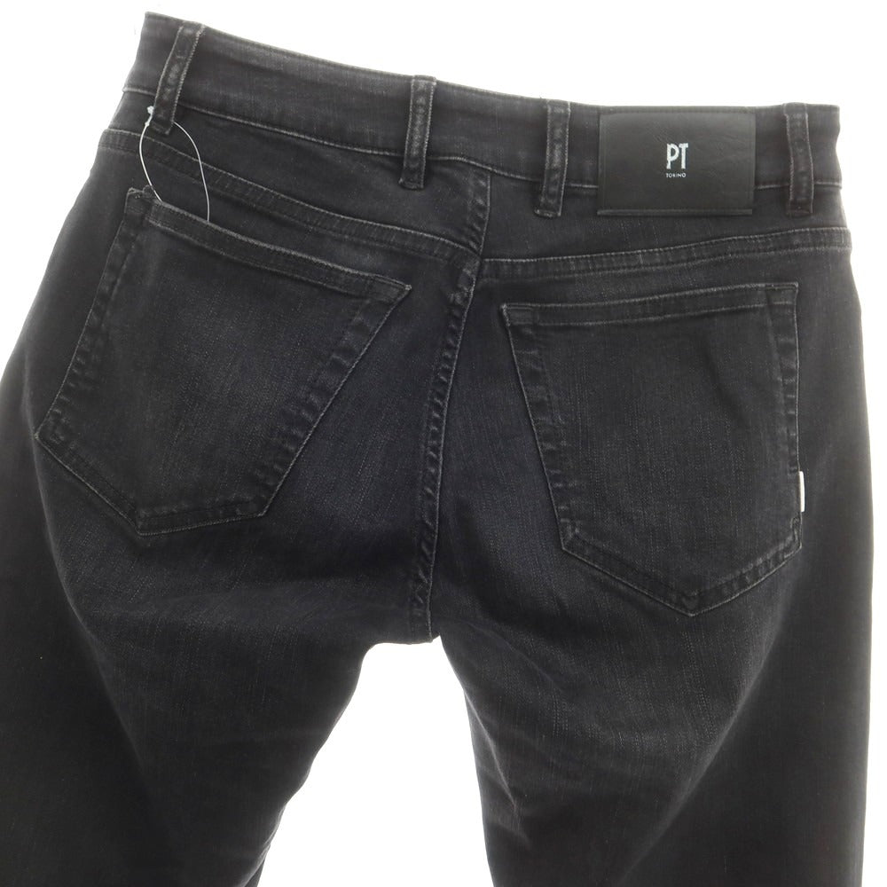 【中古】ピーティートリノ デニム PT TORINO DENIM SOUL ストレッチ コットンレーヨンポリエステル デニムパンツ ジーンズ ブラック【 29 】【 状態ランクC 】【 メンズ 】