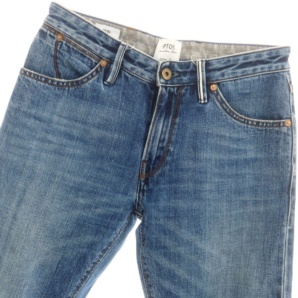 【中古】ピーティーゼロチンクエ PT05 SWING コットン デニムパンツ ジーンズ ブルー【 29 】【 状態ランクB 】【 メンズ 】