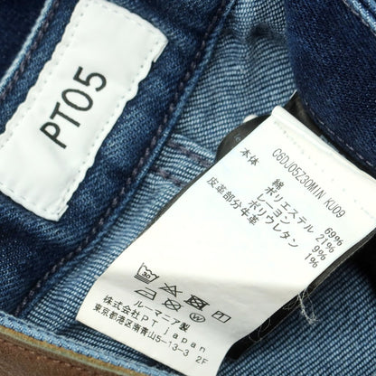 【中古】ピーティーゼロチンクエ PT05 SWING ストレッチ コットンポリエステルレーヨン デニムパンツ ジーンズ ネイビー【 29 】【 状態ランクC 】【 メンズ 】
