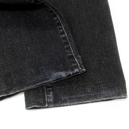 【中古】ロイロジャース ROY ROGER’S ストレッチ コットンレーヨンポリエステル デニムパンツ ブラック【 30 】【 状態ランクC 】【 メンズ 】