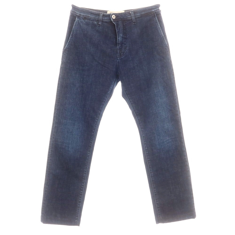【中古】ロイロジャース ROY ROGER’S ストレッチコットン デニムパンツ ジーンズ ネイビー【 30 】【 状態ランクC 】【 メンズ 】
