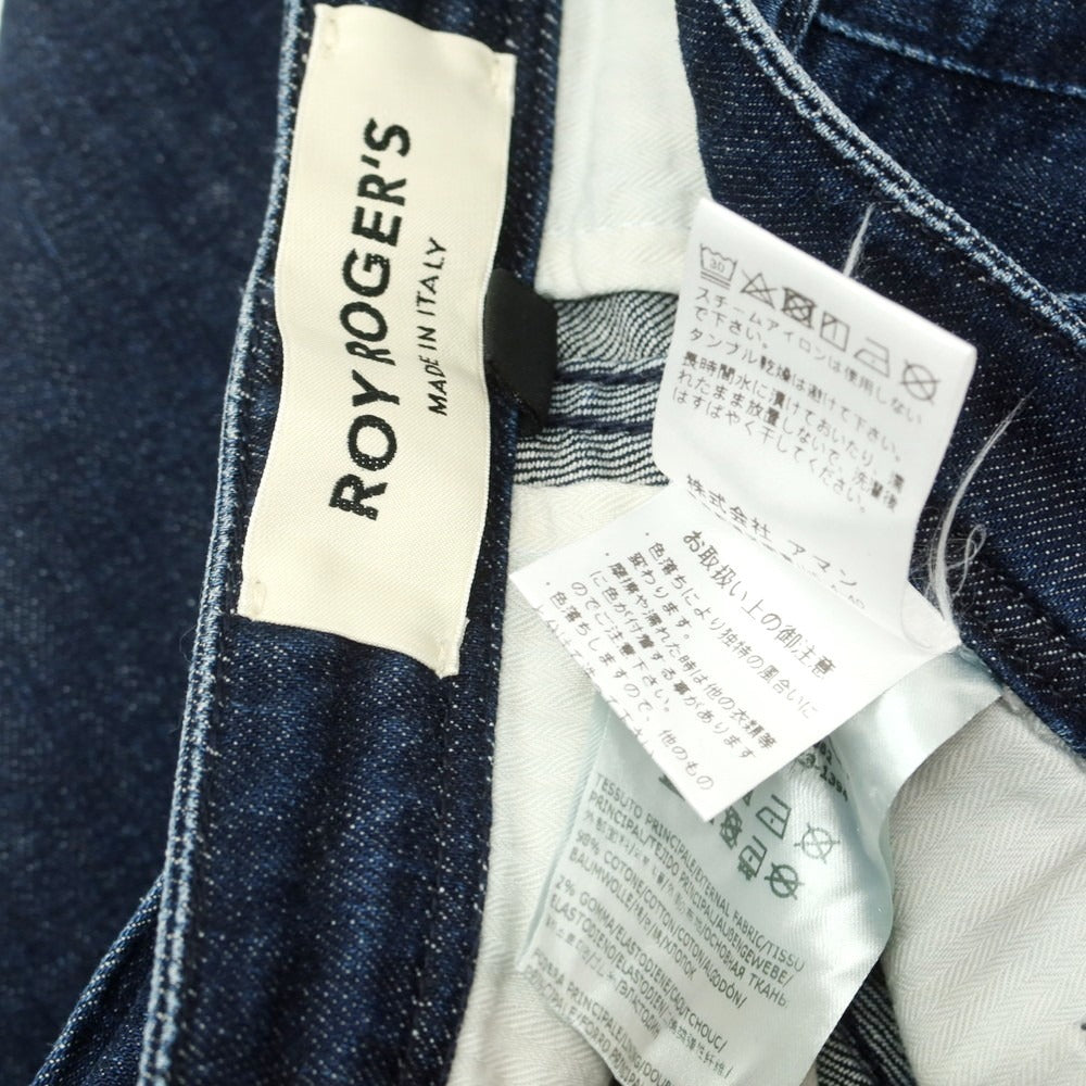 【中古】ロイロジャース ROY ROGER’S ストレッチコットン デニムパンツ ジーンズ ネイビー【 30 】【 状態ランクC 】【 メンズ 】