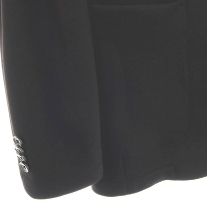 【中古】【未使用】ジーステージ g-stage ポリエステルレーヨンポリウレタン ダンボールニット 2B カジュアルジャケット ブラック【サイズ44】【 状態ランクS 】【 メンズ 】