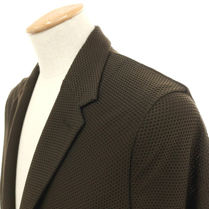 【中古】【未使用】ジーステージ g-stage ストレッチ ナイロン ハニカムメッシュ 2B カジュアルジャケット ダークオリーブグリーン【サイズ44】【 状態ランクS 】【 メンズ 】