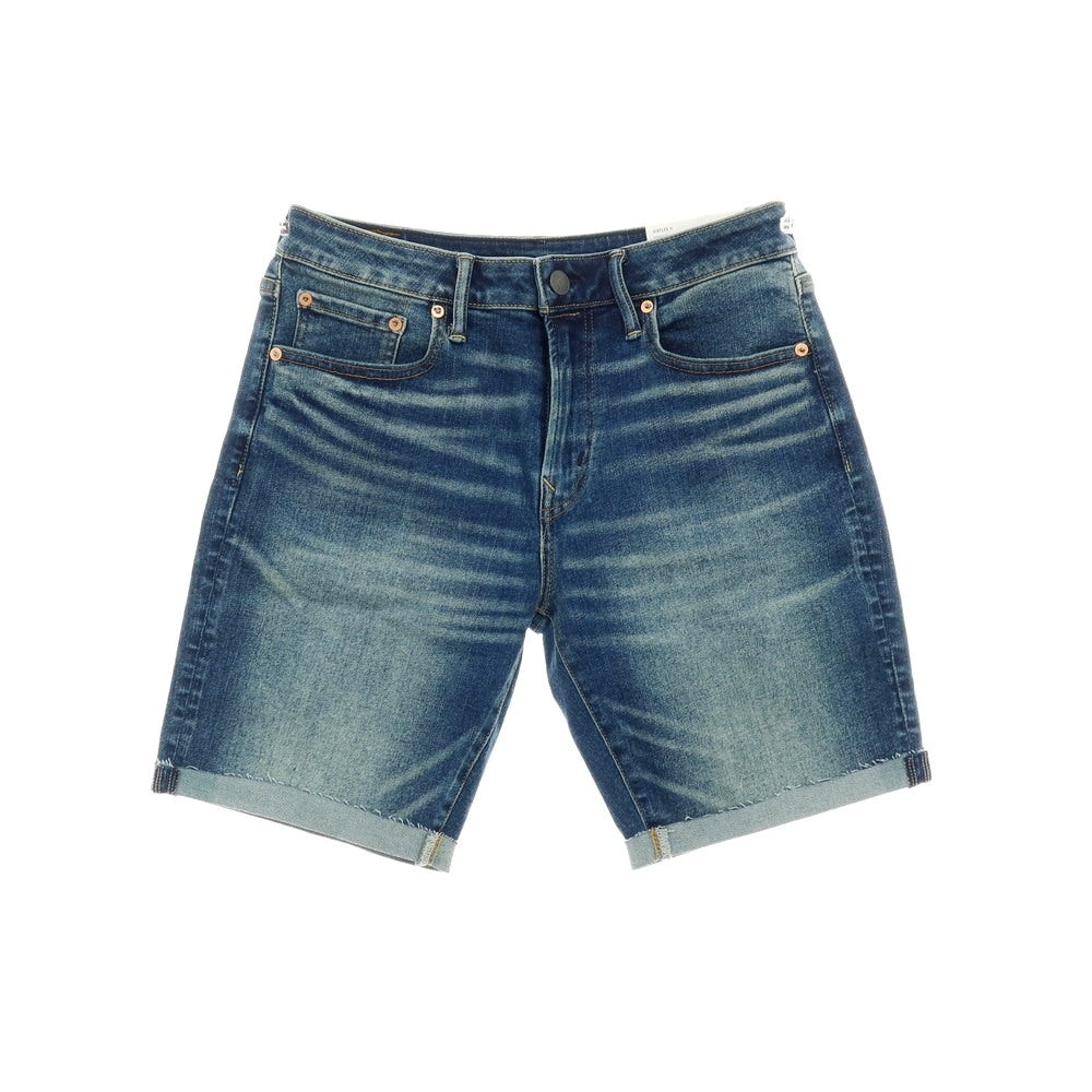【中古】【未使用】アメリカンイーグル American Eagle AIRFLEX ＋ ストレッチ コットンポリエステルレーヨン デニム ショートパンツ ジーンズ ネイビー【サイズ30】【 状態ランクS 】【 メンズ 】