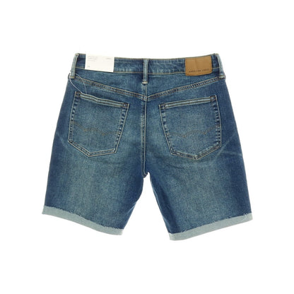 【中古】【未使用】アメリカンイーグル American Eagle AIRFLEX ＋ ストレッチ コットンポリエステルレーヨン デニム ショートパンツ ジーンズ ネイビー【 30 】【 状態ランクS 】【 メンズ 】 []