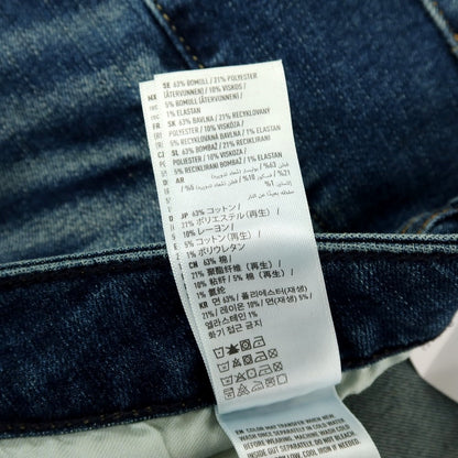 【中古】【未使用】アメリカンイーグル American Eagle AIRFLEX ＋ ストレッチ コットンポリエステルレーヨン デニム ショートパンツ ジーンズ ネイビー【 30 】【 状態ランクS 】【 メンズ 】 []