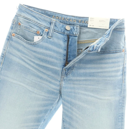 【中古】【未使用】アメリカンイーグル American Eagle AIRFLEX ＋ ストレッチ コットンポリエステル デニムパンツ ジーンズ ブルー【 29 】【 状態ランクS 】【 メンズ 】