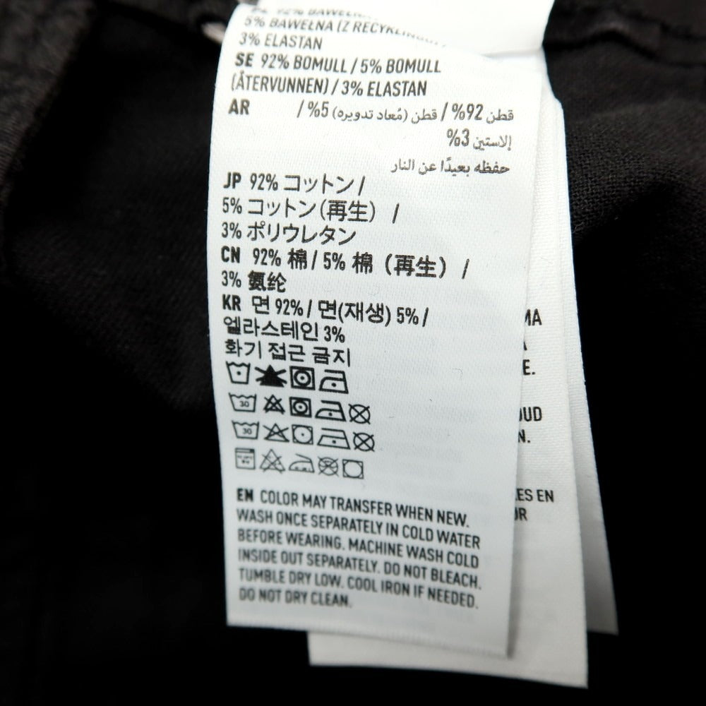 【中古】【未使用】アメリカンイーグル American Eagle FLEX ストレッチ コットン チノパンツ ブラック【サイズ29】【 状態ランクS 】【 メンズ 】