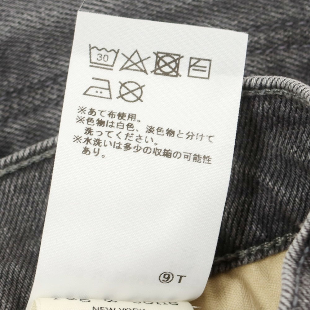 【中古】【未使用】ラグアンドボーン rag &amp; bone ストレッチ コットン デニムパンツ ジーンズ グレー【サイズ29】【 状態ランクS 】【 メンズ 】[CPD]