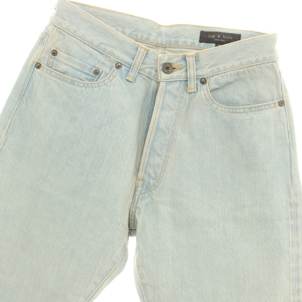 【中古】【未使用】ラグアンドボーン rag &amp; bone コットン デニムパンツ ジーンズ ブルー【 28 】【 状態ランクS 】【 メンズ 】