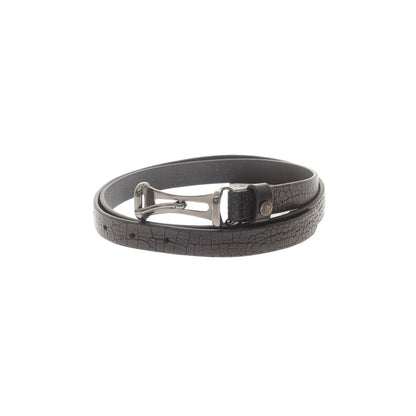 【中古】【未使用】リプレイ REPLAY カウレザー ベルト ブラック【 85（紙タグ表記） 】【 状態ランクS 】【 メンズ 】