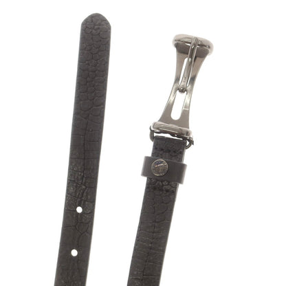 【中古】【未使用】リプレイ REPLAY カウレザー ベルト ブラック【 85（紙タグ表記） 】【 状態ランクS 】【 メンズ 】