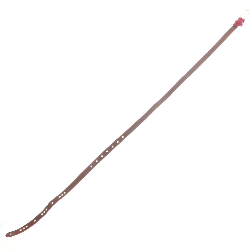 【中古】【未使用】リプレイ REPLAY ハラコレザー ベルト ピンクxシルバー【 サイズ80（紙タグ表記） 】【 状態ランクS 】【 メンズ 】 [BPD]