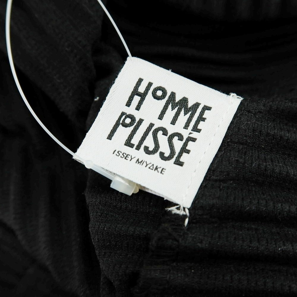 【中古】オム プリッセ イッセイミヤケ HOMME PLISSE ISSEY MIYAKE 2025年秋冬 ポリエステル系 プリーツ ベスト ブラック【 表記なし（L位） 】【 状態ランクA 】【 メンズ 】