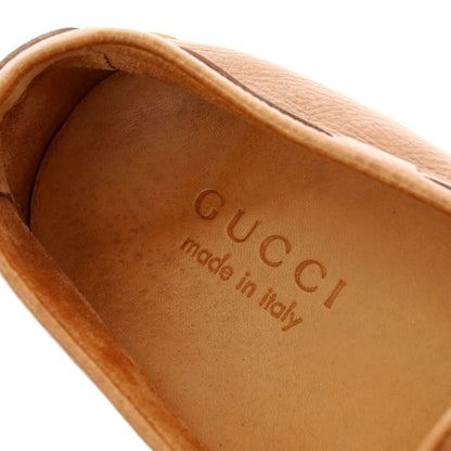 【中古】グッチ GUCCI タッセル ドライビングシューズ ブラウン【 8 】【 状態ランクC 】【 メンズ 】