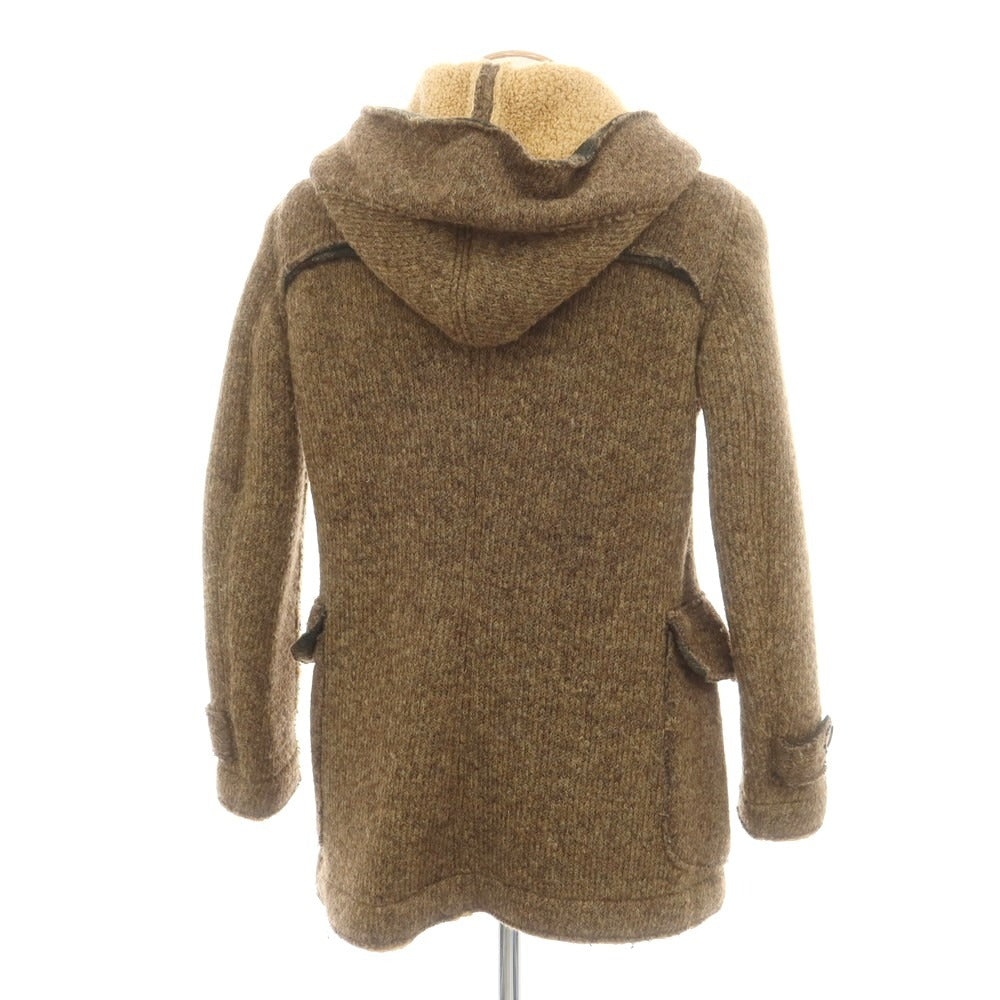 【中古】エルビーエム1911 L.B.M.1911 アクリルニット ダッフルコート ブラウン【 44 】【 状態ランクB 】【 メンズ 】
