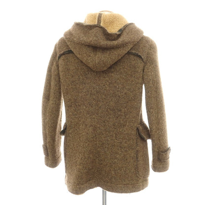 【中古】エルビーエム1911 L.B.M.1911 アクリルニット ダッフルコート ブラウン【 44 】【 状態ランクB 】【 メンズ 】