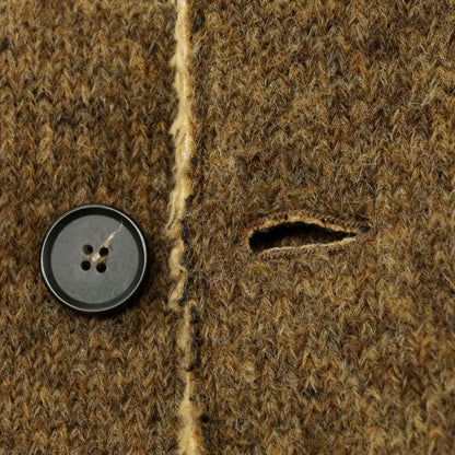 【中古】エルビーエム1911 L.B.M.1911 アクリルニット ダッフルコート ブラウン【 44 】【 状態ランクB 】【 メンズ 】