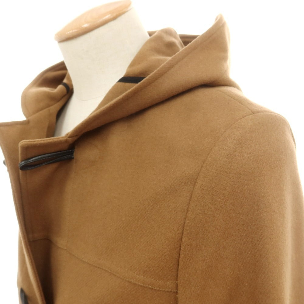 【中古】ティージャケット T-JACKET ウールナイロンカシミヤ ダッフルコート キャメルブラウン【サイズS】【 状態ランクB 】【 メンズ 】[BPD]