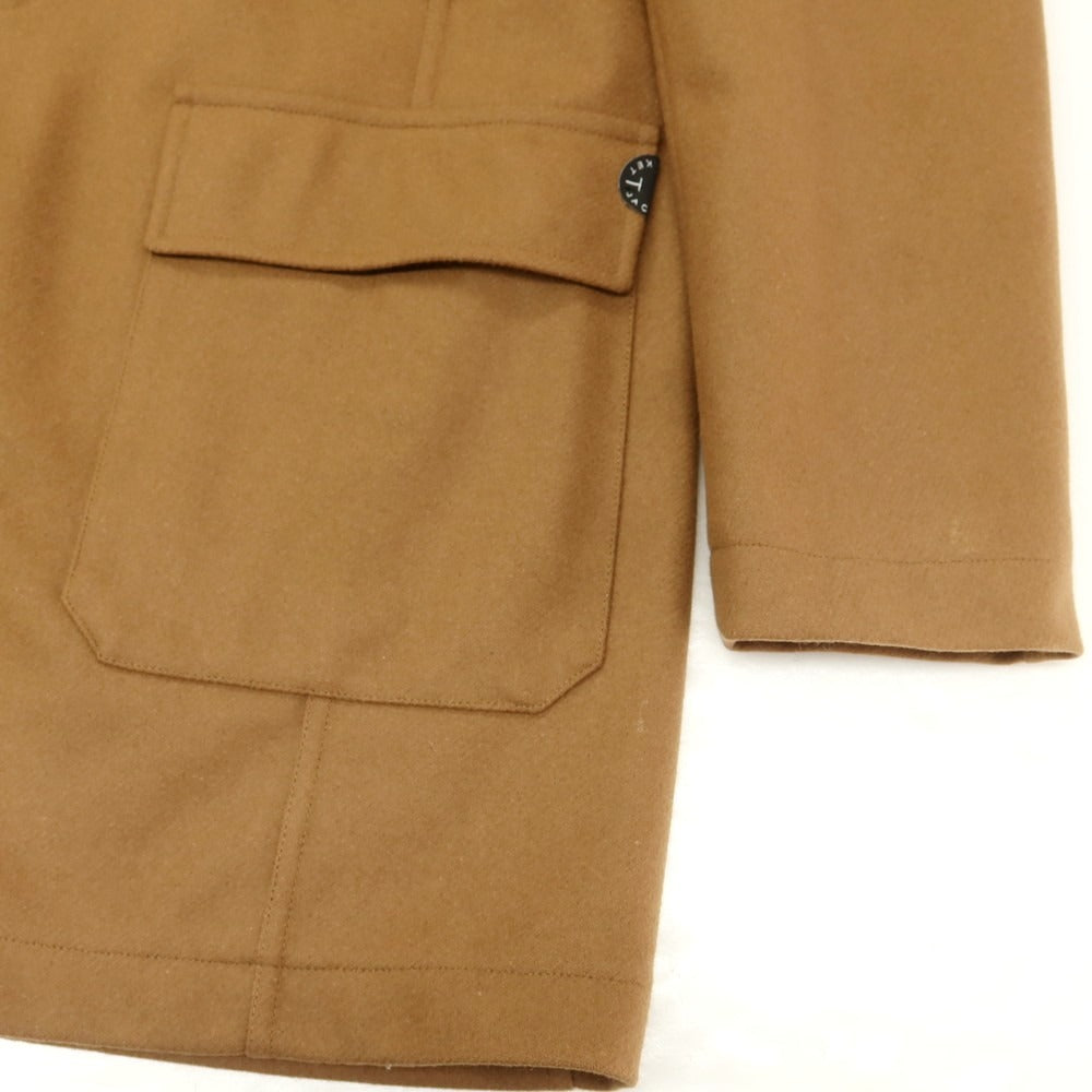 【中古】ティージャケット T-JACKET ウールナイロンカシミヤ ダッフルコート キャメルブラウン【 S 】【 状態ランクB 】【 メンズ 】