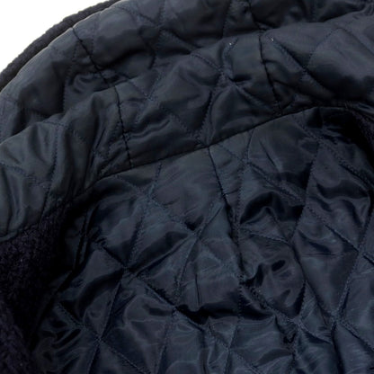 【中古】イレブンティ eleventy ウールニット ダッフルコート ネイビー【 42 】【 状態ランクC 】【 メンズ 】