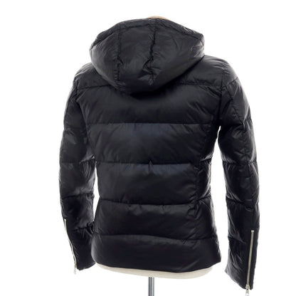 【中古】エーケーエム エイケイエム AKM ナイロン フーデッド ダウンジャケット ブルゾン ブラック【 M 】【 状態ランクB 】【 メンズ 】