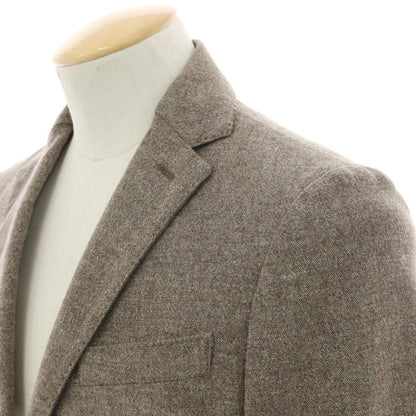 【中古】イレブンティ eleventy ストレッチ ウールナイロン 2B テーラードジャケット アッシュブラウン系【 44 】【 状態ランクD 】【 メンズ 】