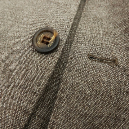 【中古】イレブンティ eleventy ストレッチ ウールナイロン 2B テーラードジャケット アッシュブラウン系【 44 】【 状態ランクD 】【 メンズ 】