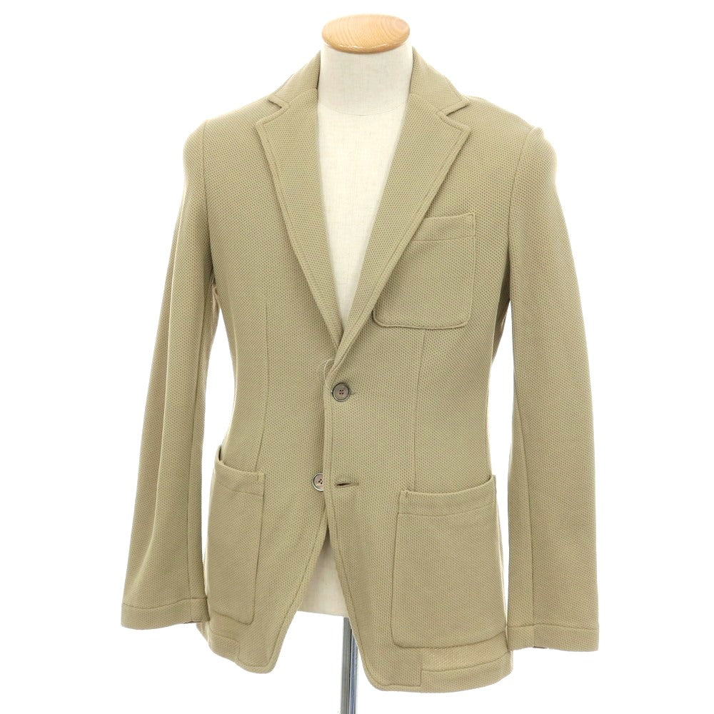 【中古】サンハウス SUN HOUSE コットンナイロン 2B カジュアルジャケット ライトオリーブ【サイズ44】【 状態ランクB 】【 メンズ 】