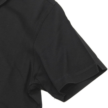 【中古】エポカウォモ EPOCA UOMO 鹿の子調コットン 半袖ポロシャツ ブラック【サイズ46】【 状態ランクB 】【 メンズ 】