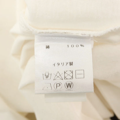 【中古】ルイジ ボレッリ Luigi Borrelli コットン クルーネック 半袖Ｔシャツ オフホワイト【サイズS】【 状態ランクB 】【 メンズ 】