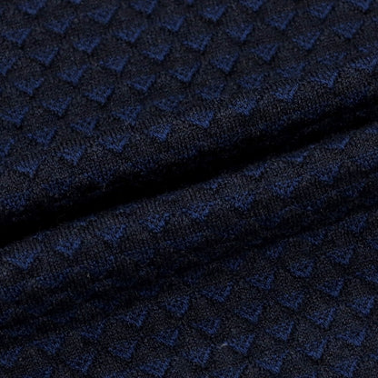 【中古】ザノーネ ZANONE ウールナイロン タートルネック プルオーバーニット ネイビー【 46 】【 状態ランクC 】【 メンズ 】