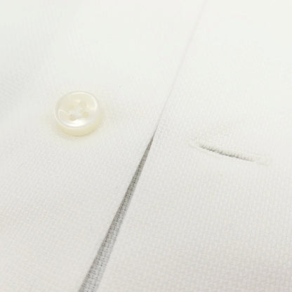 【中古】ボリエッロ BORRIELLO コットン ワイドカラー ドレスシャツ ホワイト【 37 】【 状態ランクC 】【 メンズ 】