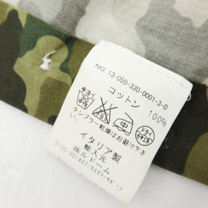 【中古】エリコフォルミコラ ERRICO FORMICOLA コットン カモフラ ボタンダウン カジュアルシャツ グリーン系【 37 】【 状態ランクC 】【 メンズ 】