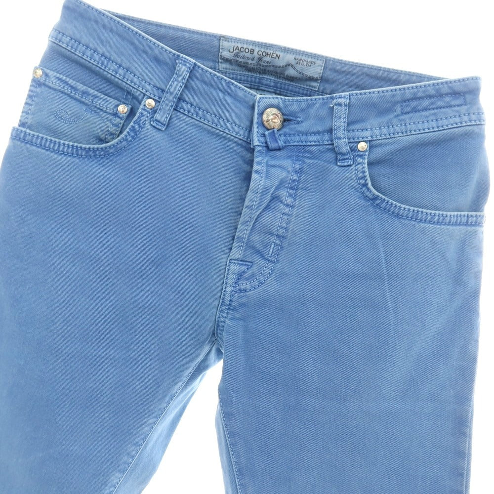 【中古】ヤコブコーエン JACOB COHEN PW622 COMF ストレッチ コットン デニムパンツ ライトブルー【 29 】【 状態ランクC 】【 メンズ 】