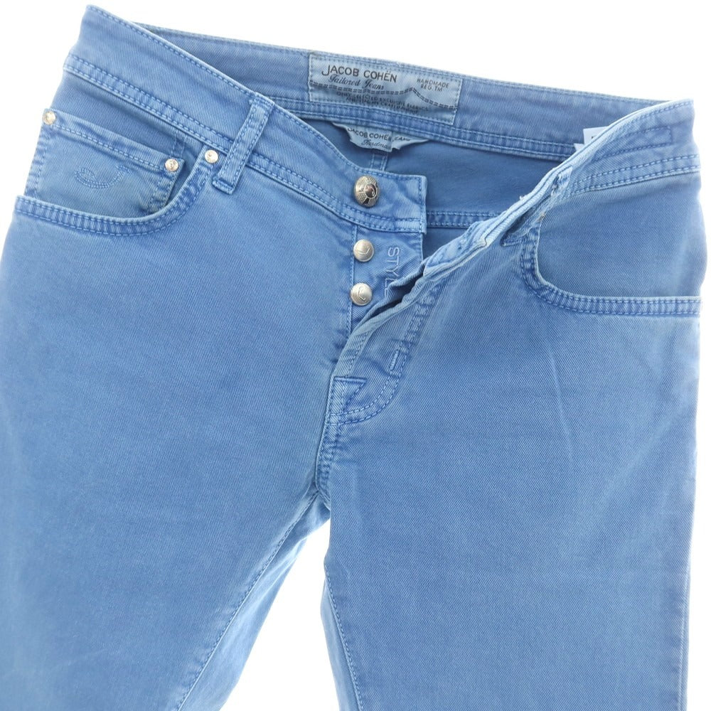 【中古】ヤコブコーエン JACOB COHEN PW622 COMF ストレッチ コットン デニムパンツ ライトブルー【 29 】【 状態ランクC 】【 メンズ 】