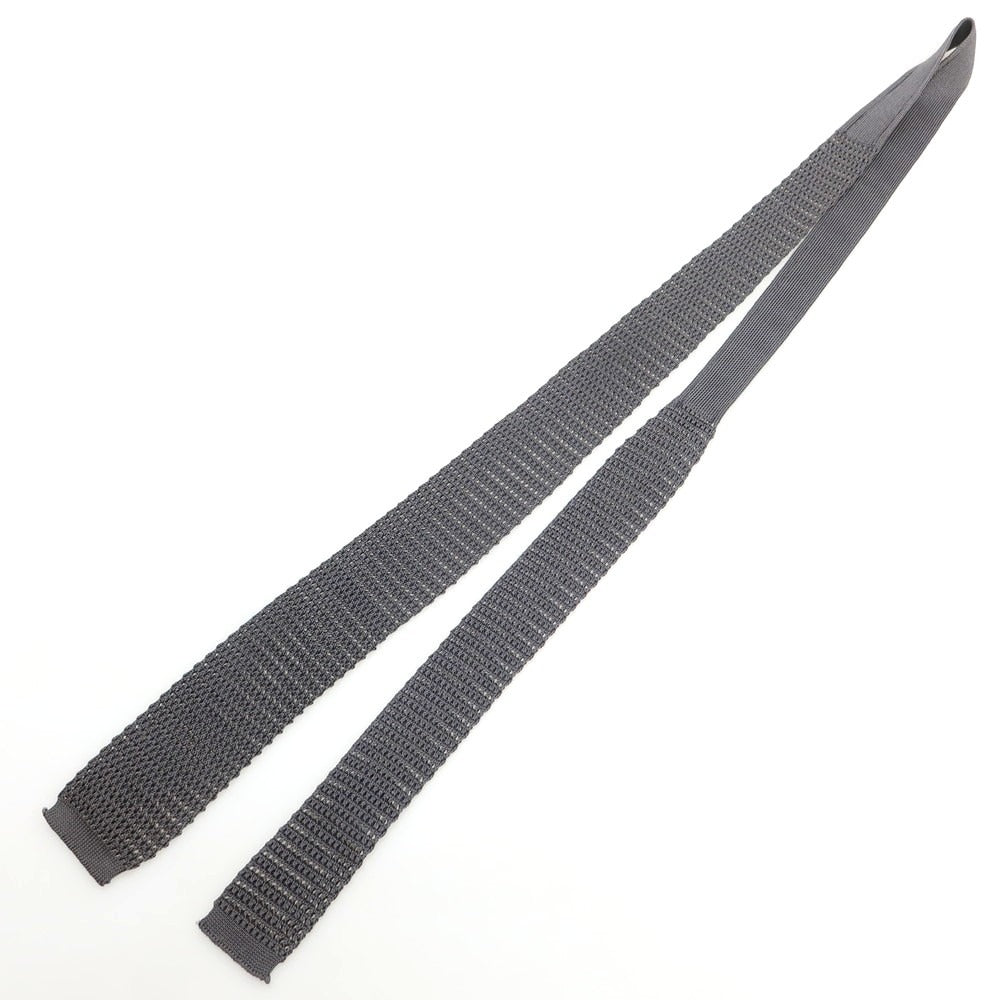 【中古】クリケット CRICKET シルク ニットタイ ネクタイ グレー【 状態ランクB 】【 メンズ 】