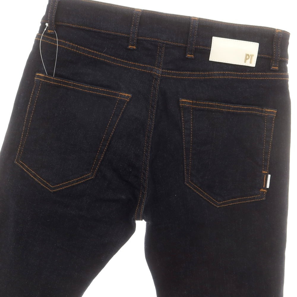 【中古】ピーティートリノ デニム PT TORINO DENIM ROCK ストレッチ コットンポリエステル デニムパンツ ジーンズ ネイビー【サイズ29】【 状態ランクA 】【 メンズ 】[BPD]