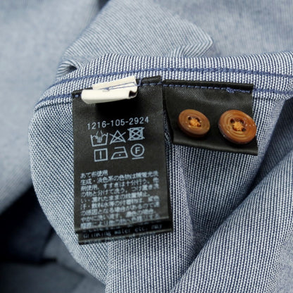 【中古】ビューティアンドユースユナイテッドアローズ BEAUTY&amp;YOUTH UNITED ARROWS コットンポリエステルポリウレタン ジャージー ボタンダウン 半袖シャツ ネイビー【サイズS】【 状態ランクB 】【 メンズ 】