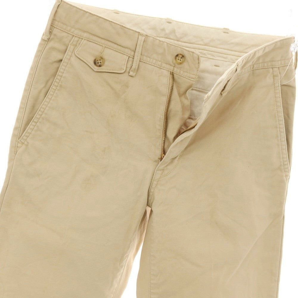 【中古】ユナイテッドアローズ UNITED ARROWS ストレッチ コットン チノパンツ ベージュ【サイズ42】【 状態ランクC 】【 メンズ 】