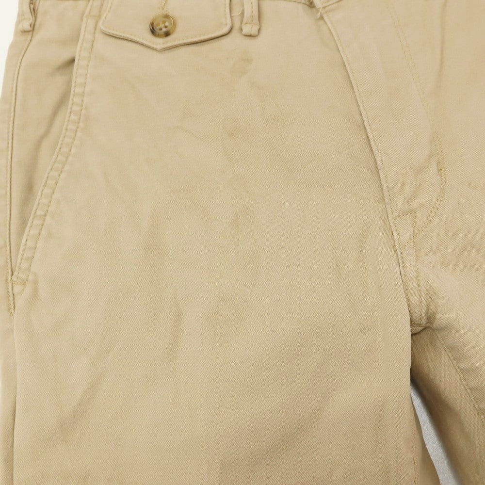 【中古】ユナイテッドアローズ UNITED ARROWS ストレッチ コットン チノパンツ ベージュ【サイズ42】【 状態ランクC 】【 メンズ 】