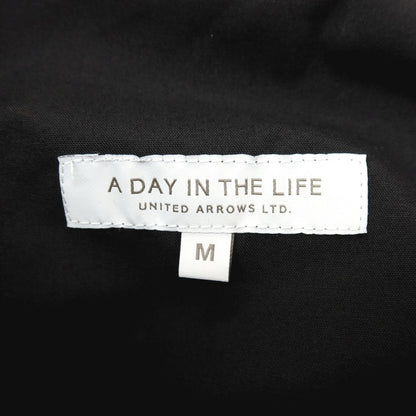 【中古】ア デイ イン ザ ライフ ユナイテッドアローズ a day in the life united arrows ストレッチ コットンポリエステル カジュアルスラックスパンツ ブラック【サイズM】【 状態ランクB 】【 メンズ 】